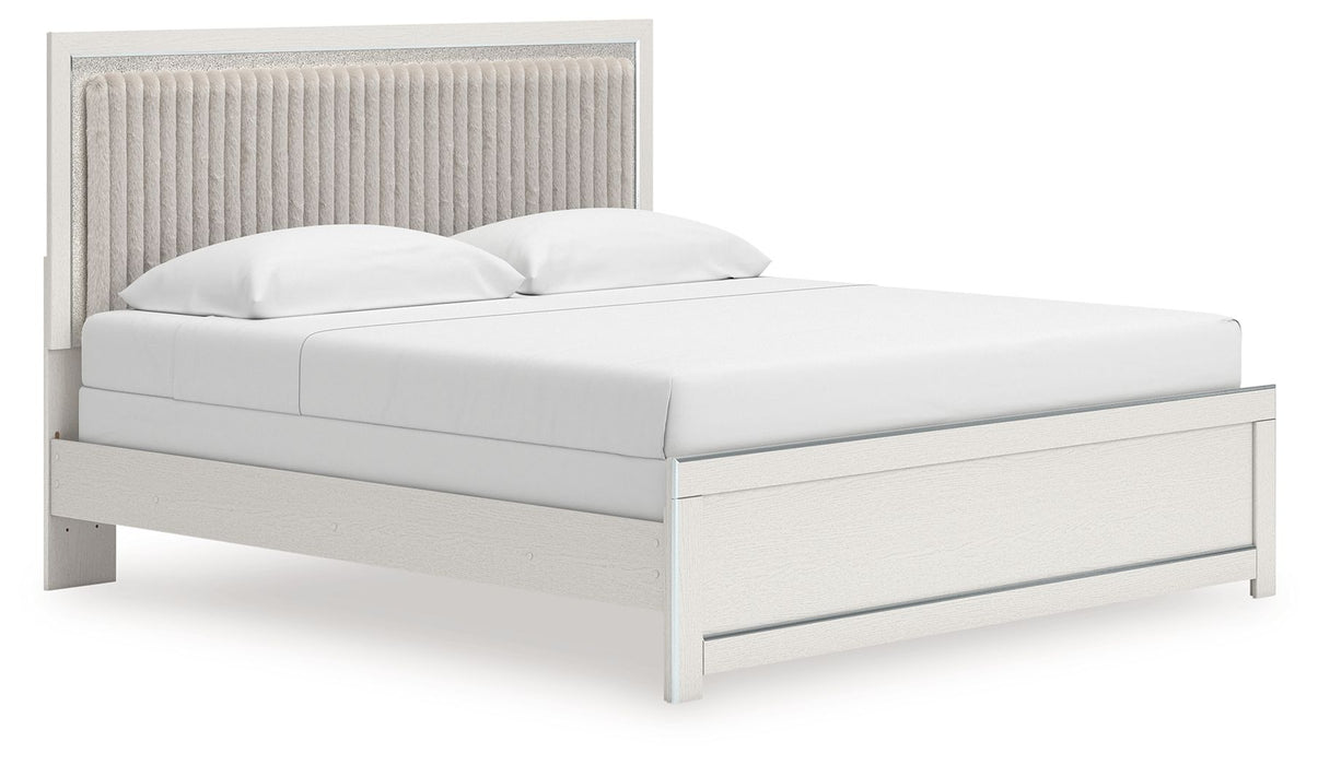 Zuraleus - Upholstered Panel Bed