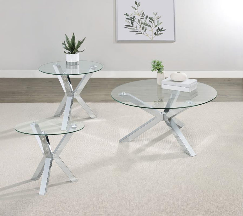 Kenzie - Round Coffee Table Set