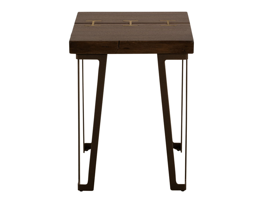 Walnut - Chairside Table - Walnut Brown