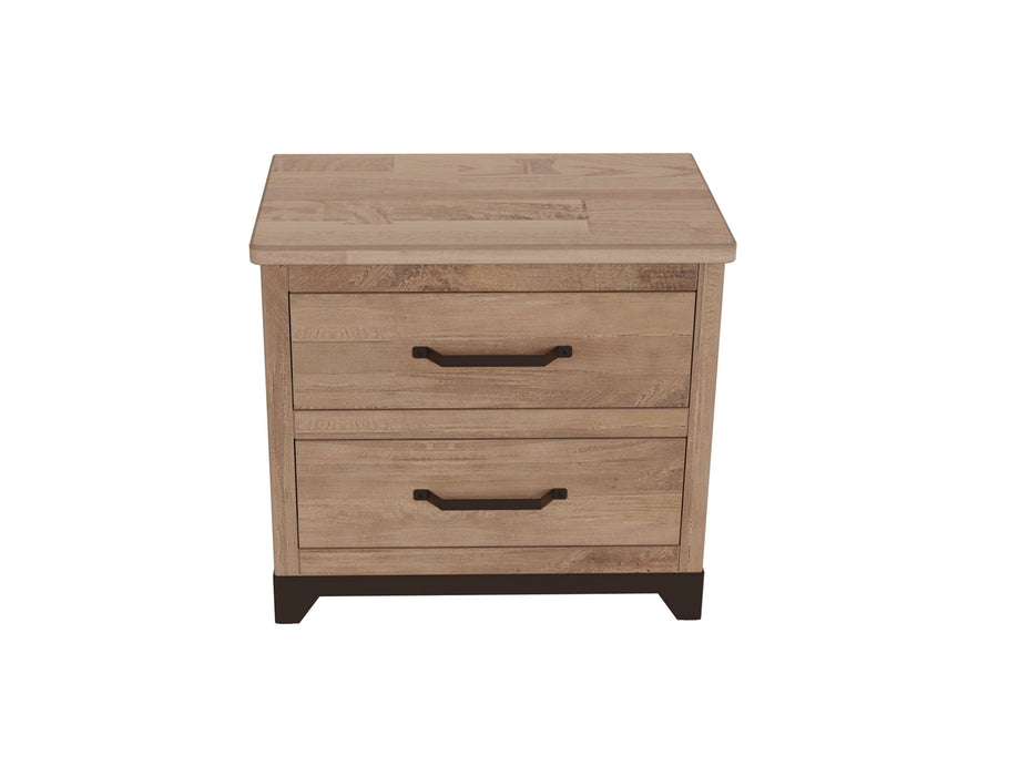 Natural Parota - Nightstand - Brown Cappuccino