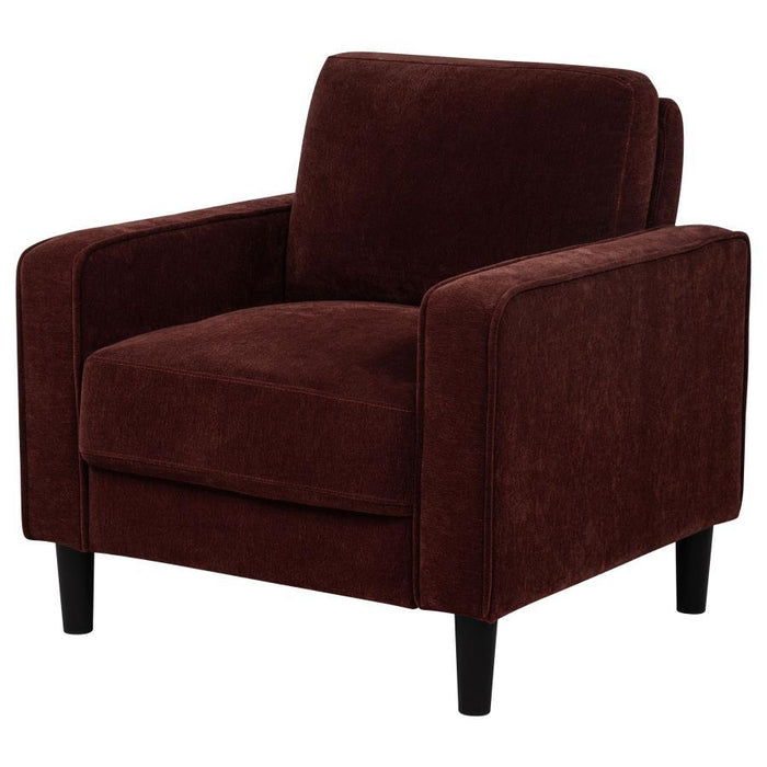 Ruth - Upholstered Track Arm Accent Chair