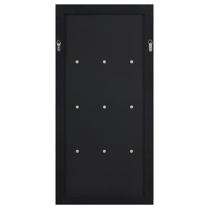 Oriel - Rectangular 3-Shelf Wall Mirror - Silver