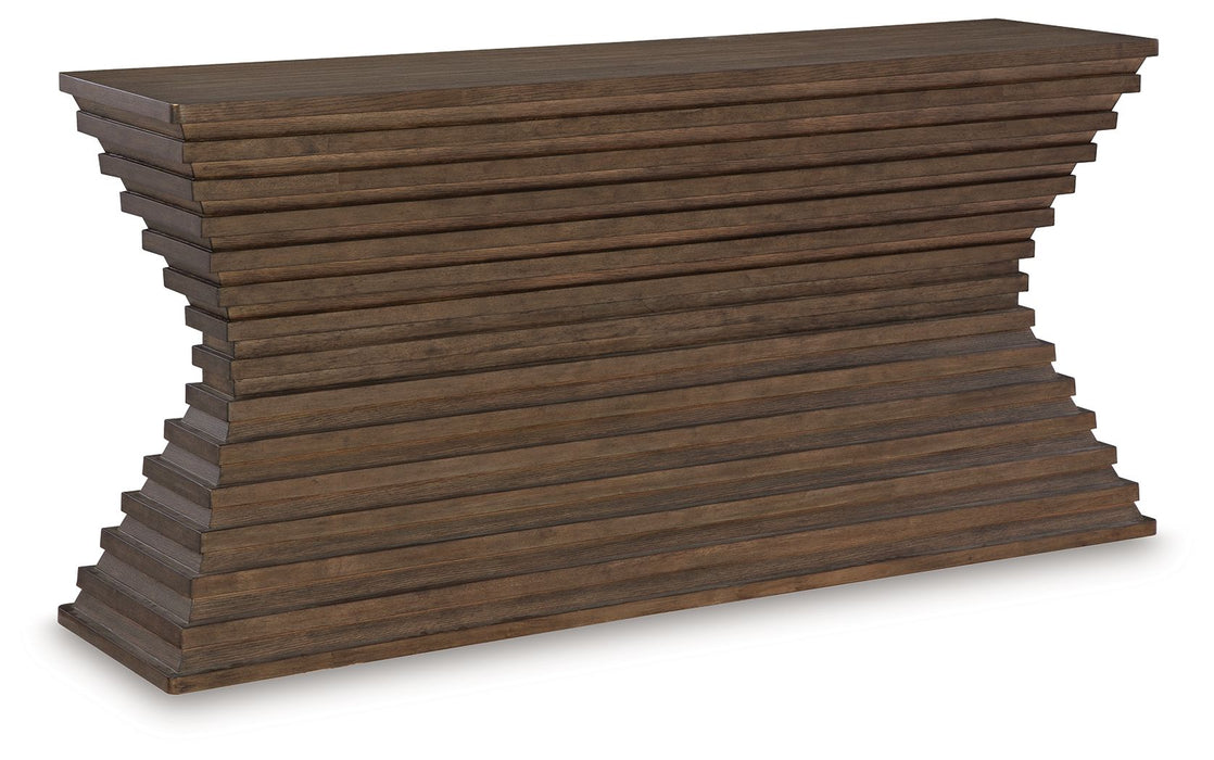 Hannodream - Sofa Table - Warm Brown