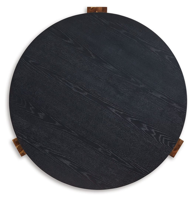 Breenmore - Occasional Table Set (Set of 2) - Black / Natural