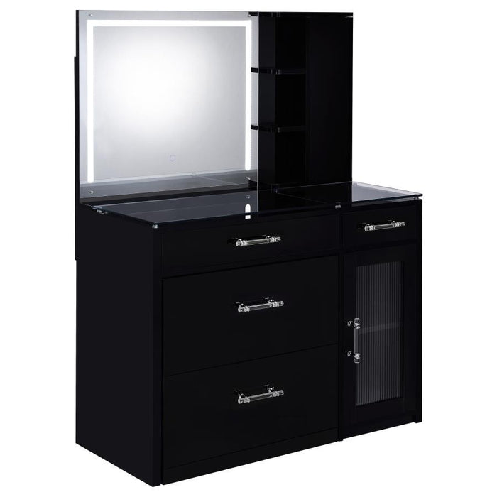 Flora - 2-Drawer Vanity Set With LED Mirror