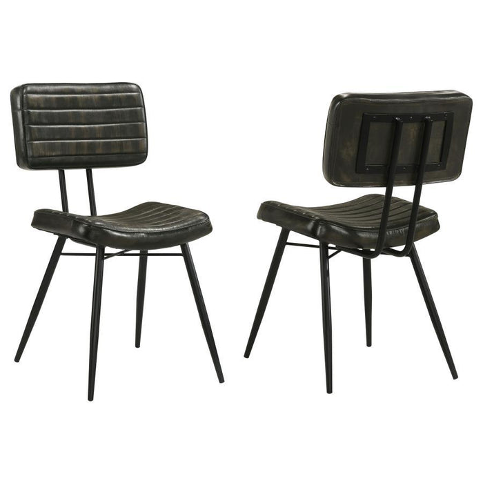 Misty - Leather Upholstered Dining Chair (Set of 2)