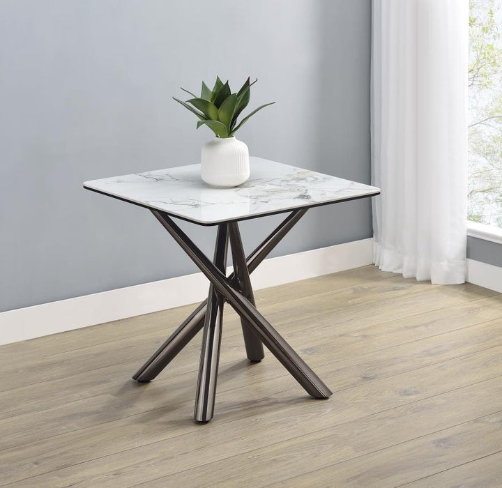 Carvell - Square Sintered Stone Table
