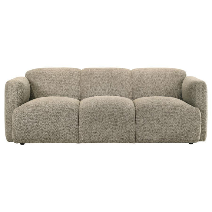 Dorset - Upholstered Round Track Arm Sofa Set