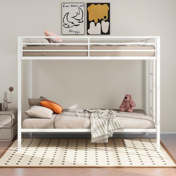 Alevera - Metal Bunk Bed With Ladder