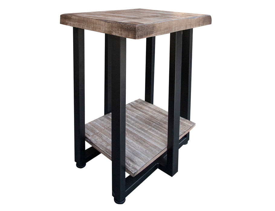 Old Wood - Chairside Table - Drift Sand