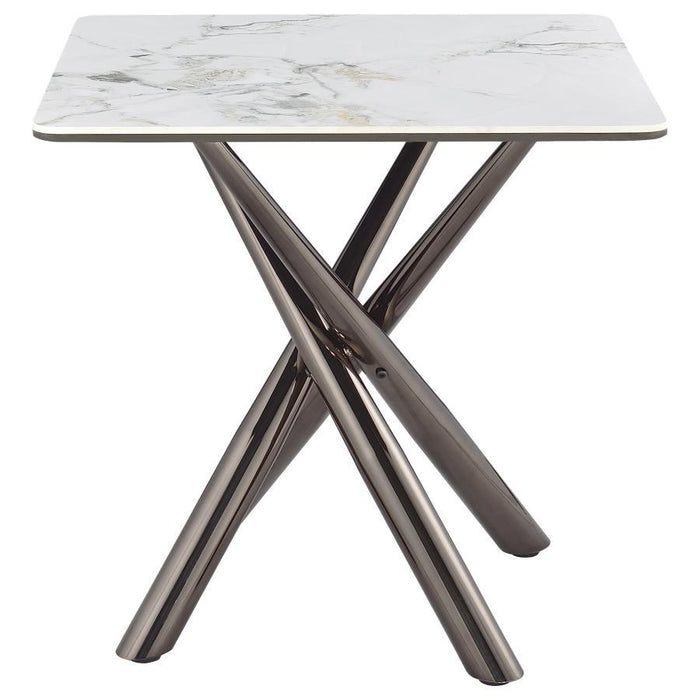 Carvell - Square Sintered Stone Table