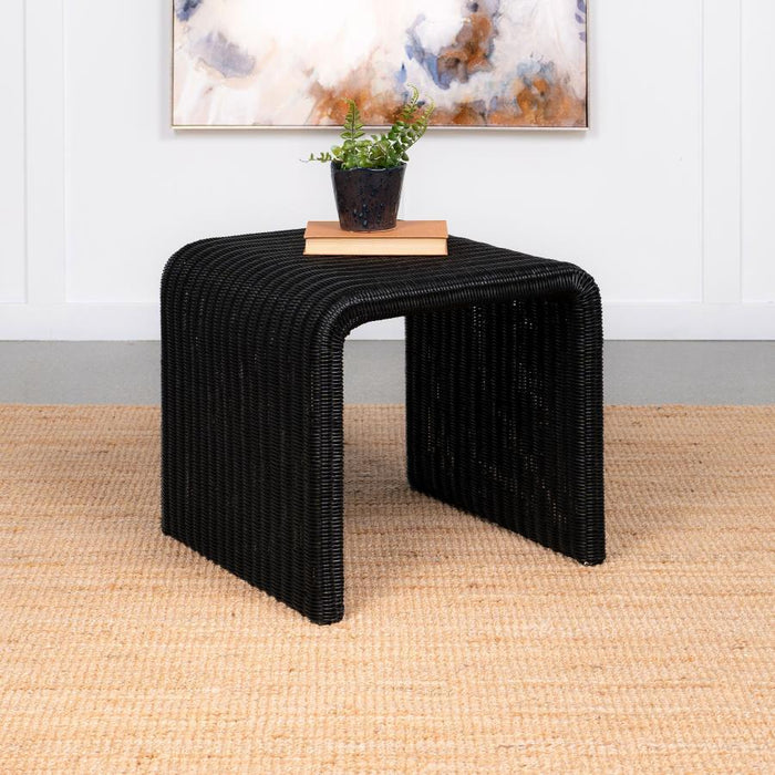 Cahya - Woven Rattan Table
