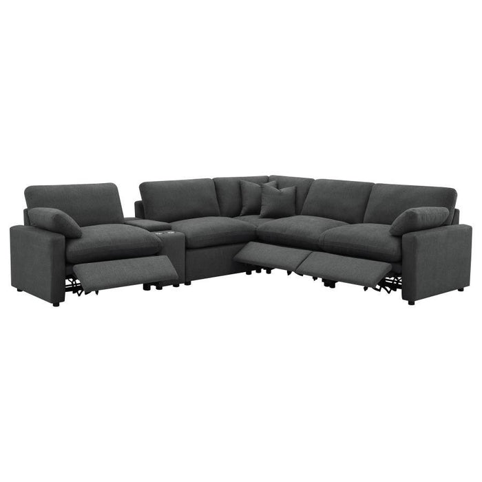 Collins - 6-Piece Modular Power Reclining Sectional
