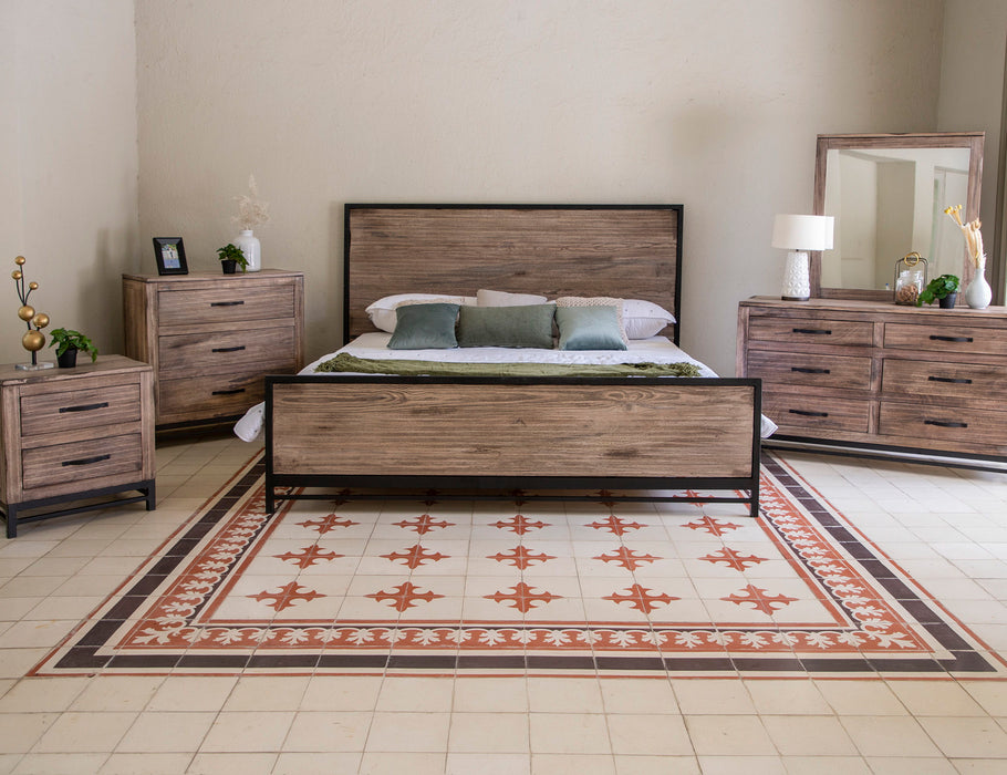 Blacksmith - Dresser - Truffle Brown / Oil Black