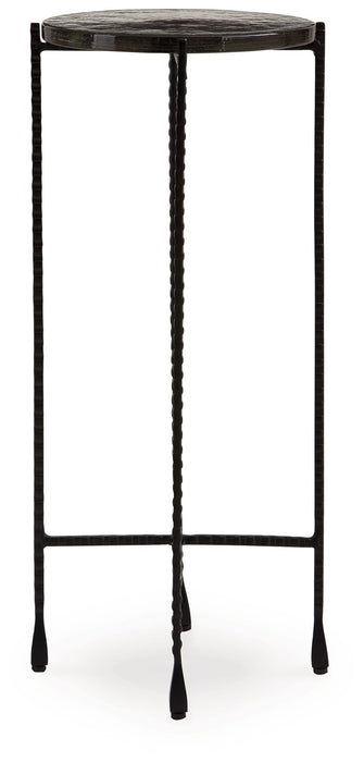 Newgoren - Accent Table - Clear / Black