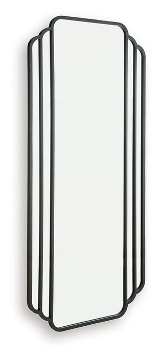 Antigone - Floor Mirror - Black