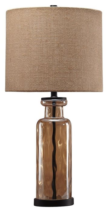 Laurentia - Glass Table Lamp  - Champagne