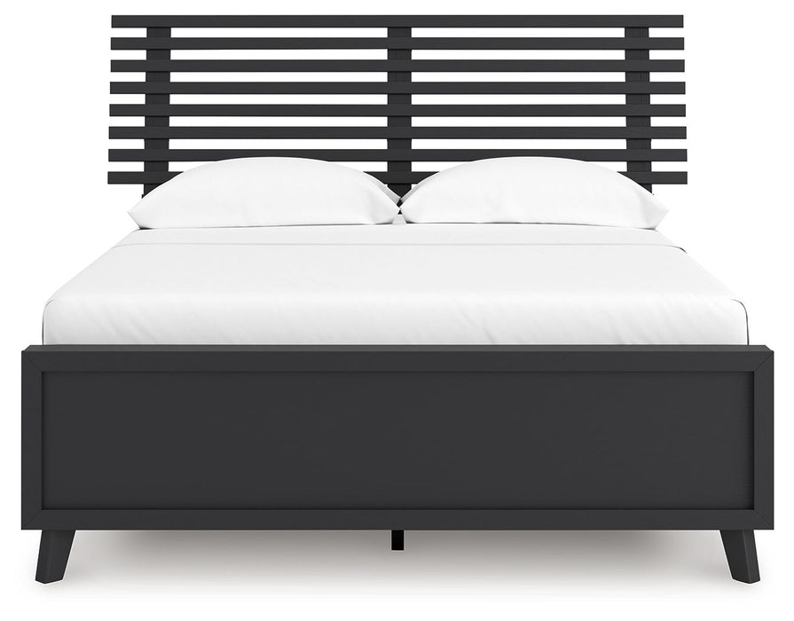 Danziar - Slat Panel Bed