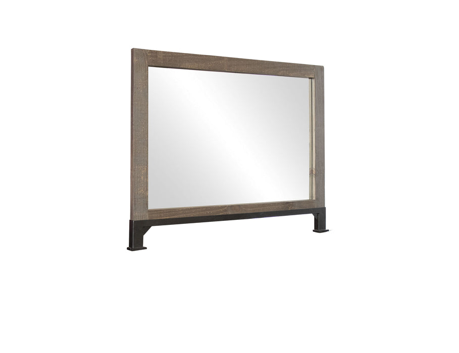 Antique - Mirror - Gray / Brown