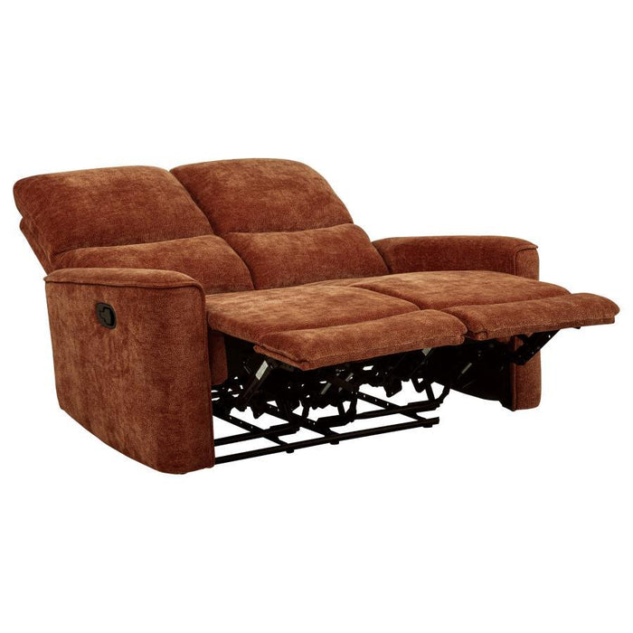 Navarro - Chenille Upholstered Reclining Loveseat