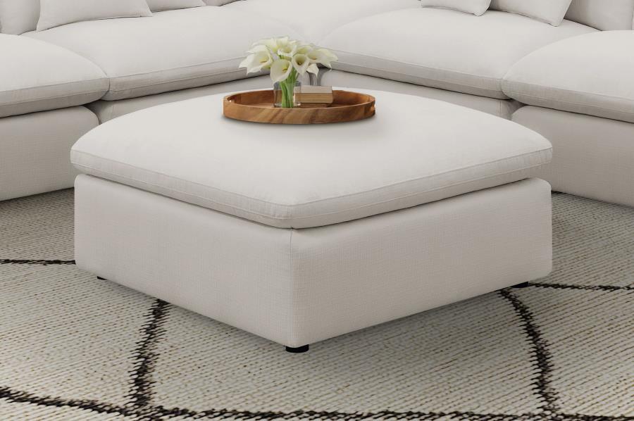 Hobson - Square Upholstered Ottoman