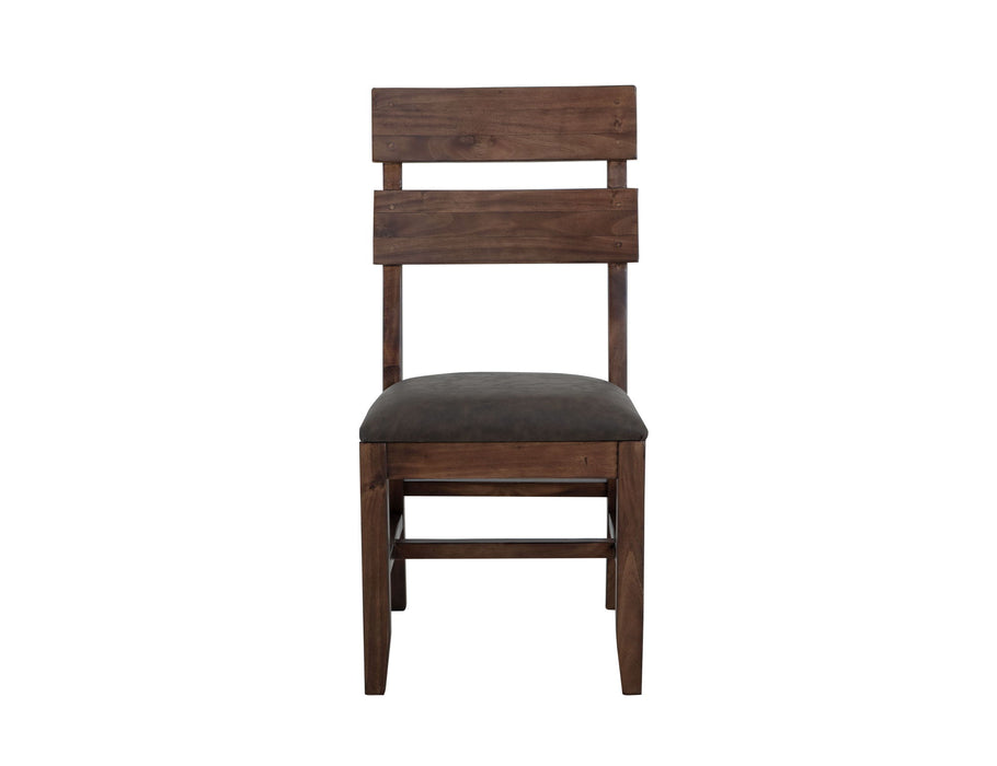Parota - Ladder Back Chair (Set of 2) - Cinnamon Brown