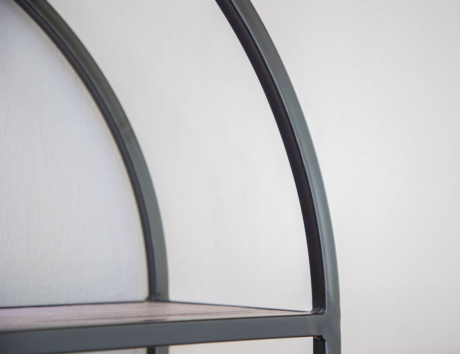 Blacksmith - Bookcase - Truffle Brown / Oil Black