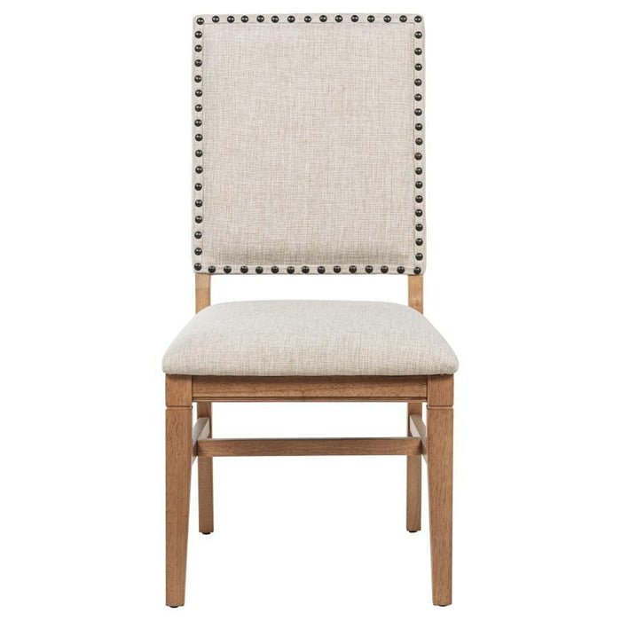 Middleton - Upholstered Dining Side Chair Beige (Set of 2) - Natural