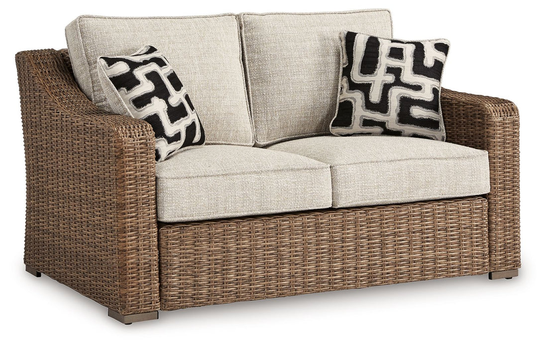 Beachcroft - Loveseat With Cushion - Beige