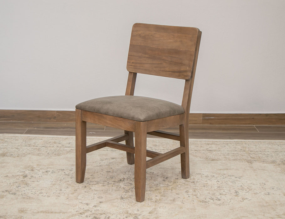 Natural Parota - Chair (Set of 2) - Brown Cappuccino