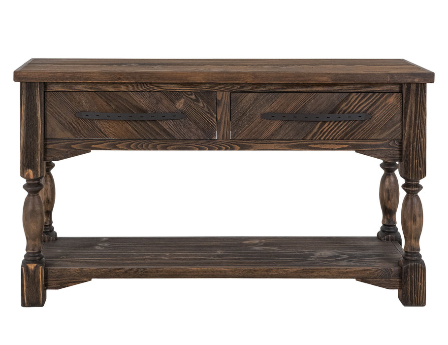 Dutton - Console / Sofa Table - Caramel Brown