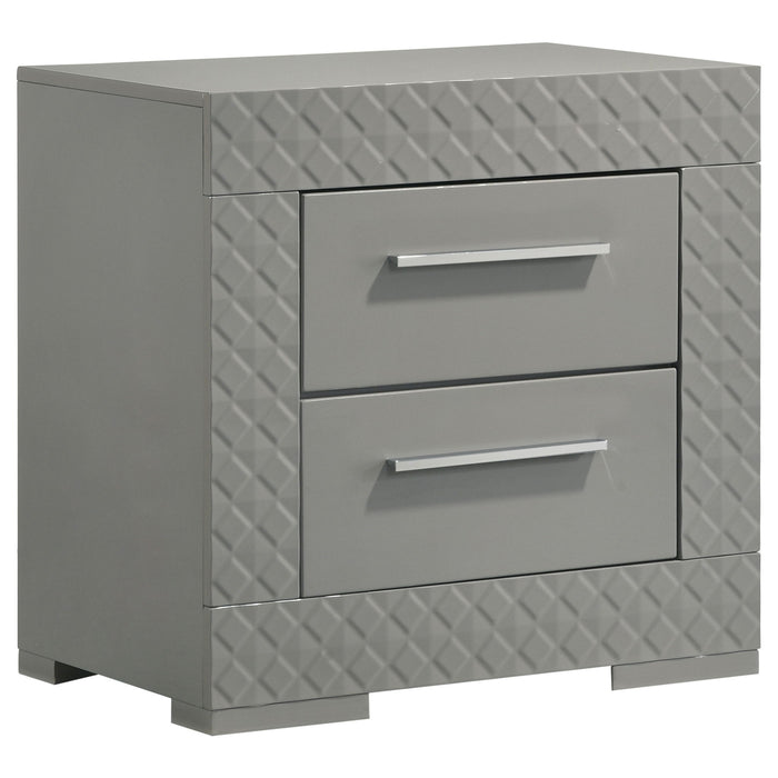 Ives - 2-Drawer Nightstand Bedside Table