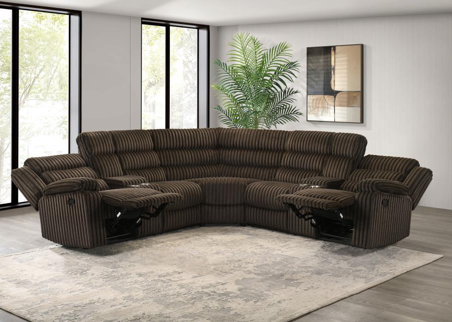 Atkinson - Upholstered Reclining Sectional Sofa