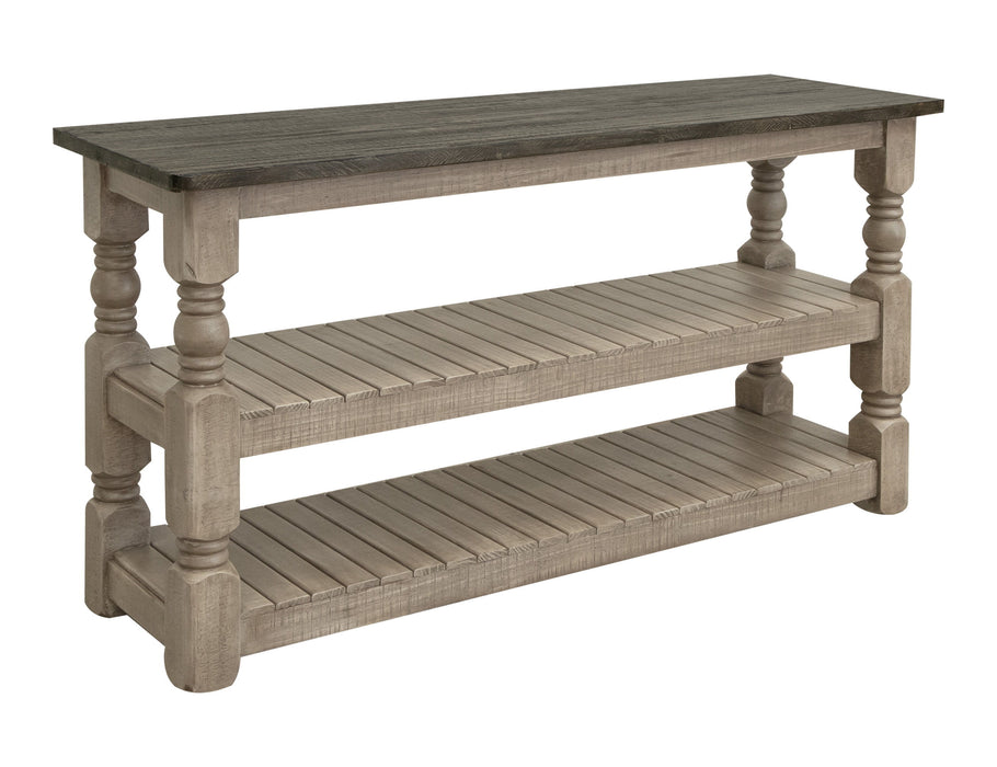 Natural Stone - Sofa Table - Taupe Brown