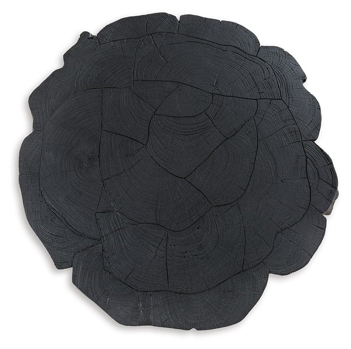 Wimbell - Round Cocktail Table - Black