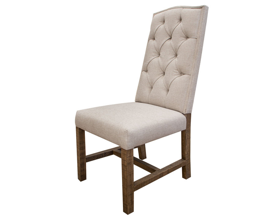 Aruba - Upholstered Chair (Set of 2) - Brown / Ivory