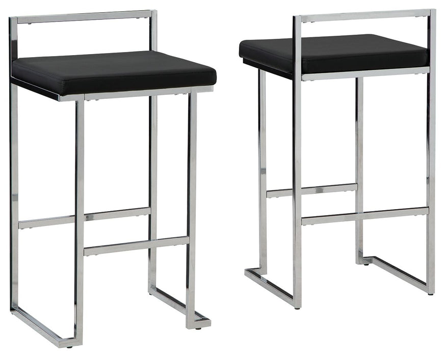 Madanere - Tall Upholstered Stool Set