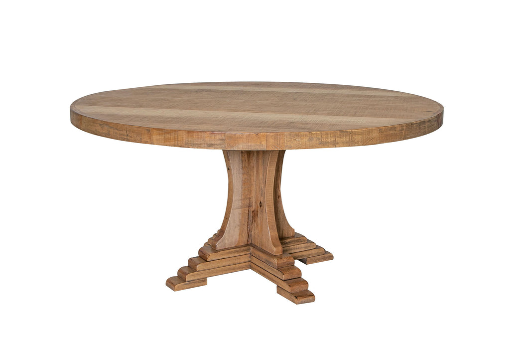 Marquez - Round Table - Two-Tone Light Brown