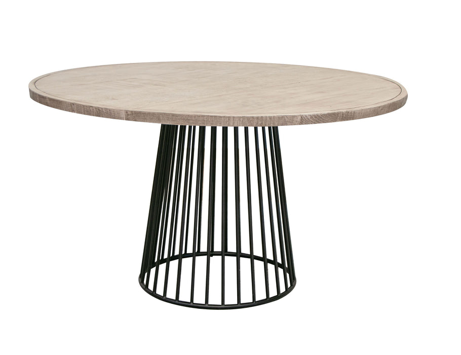 Cosalá - Round Table - Off White And Black