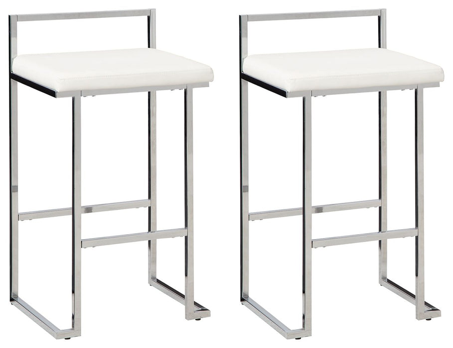 Madanere - Tall Upholstered Stool Set